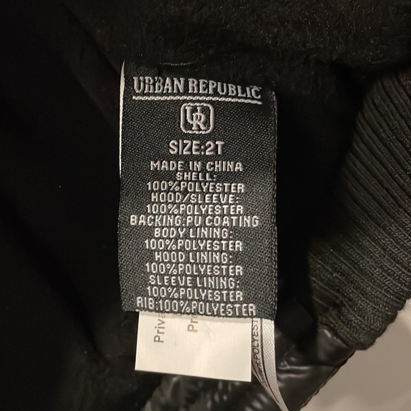 Size 2T urban republic jacket - Picture 3 of 5